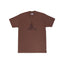 Frosted Hammerhead Logo Tee - Brown - Spin Limit Boardshop