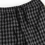 Frosted Plaid Shorts - Black - Spin Limit Boardshop