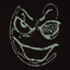 Frosted Smiley Boxy Tee - Black - Spin Limit Boardshop