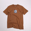 Frosted Snowman Graphic Tee - Brown - Spin Limit Boardshop