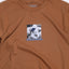 Frosted Snowman Graphic Tee - Brown - Spin Limit Boardshop