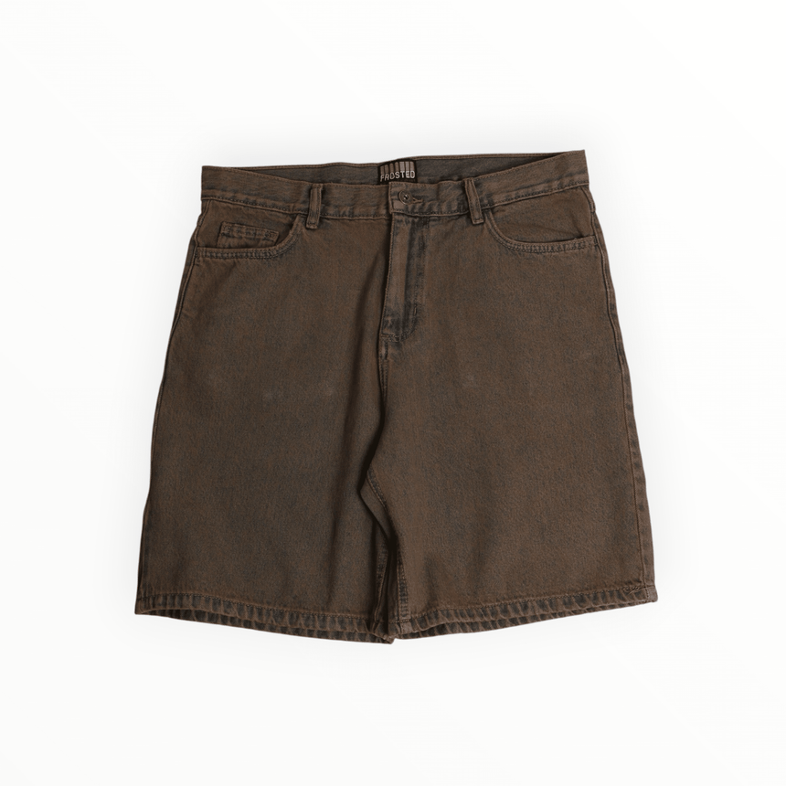 Frosted Wavy Shorts - Faded Khaki - Spin Limit Boardshop