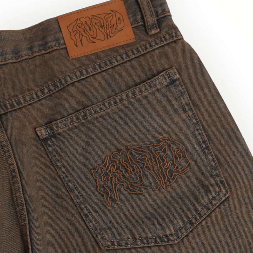 Frosted Wavy Shorts - Faded Khaki - Spin Limit Boardshop