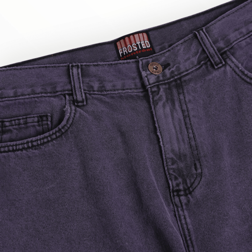 Frosted Wavy Shorts - Faded Purple - Spin Limit Boardshop