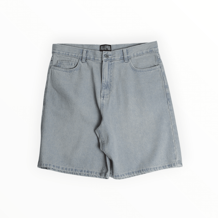 Frosted Wavy Shorts - Sunfeded Blue - Spin Limit Boardshop
