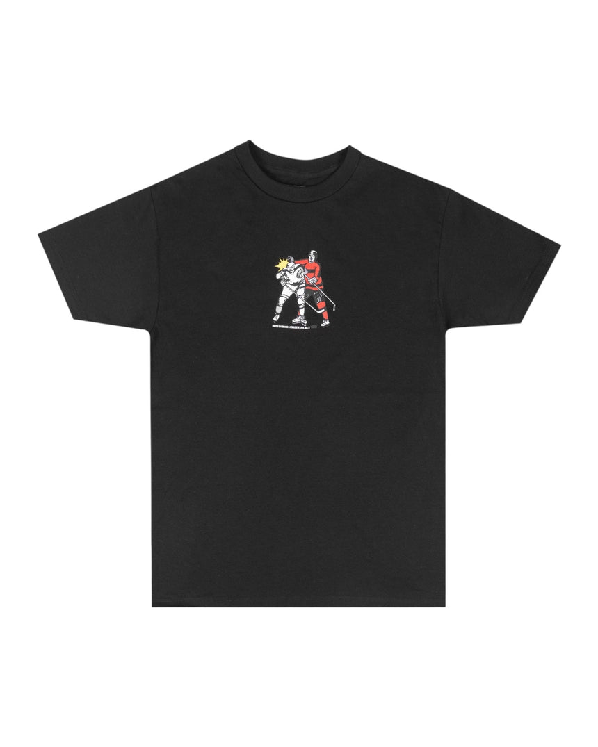 Frosted x Pétroliers Players Tee - Black - Spin Limit Boardshop