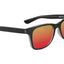 Glassy Harper Premium Polarized - Matte Black Red Mirror Polarized - Spin Limit Boardshop