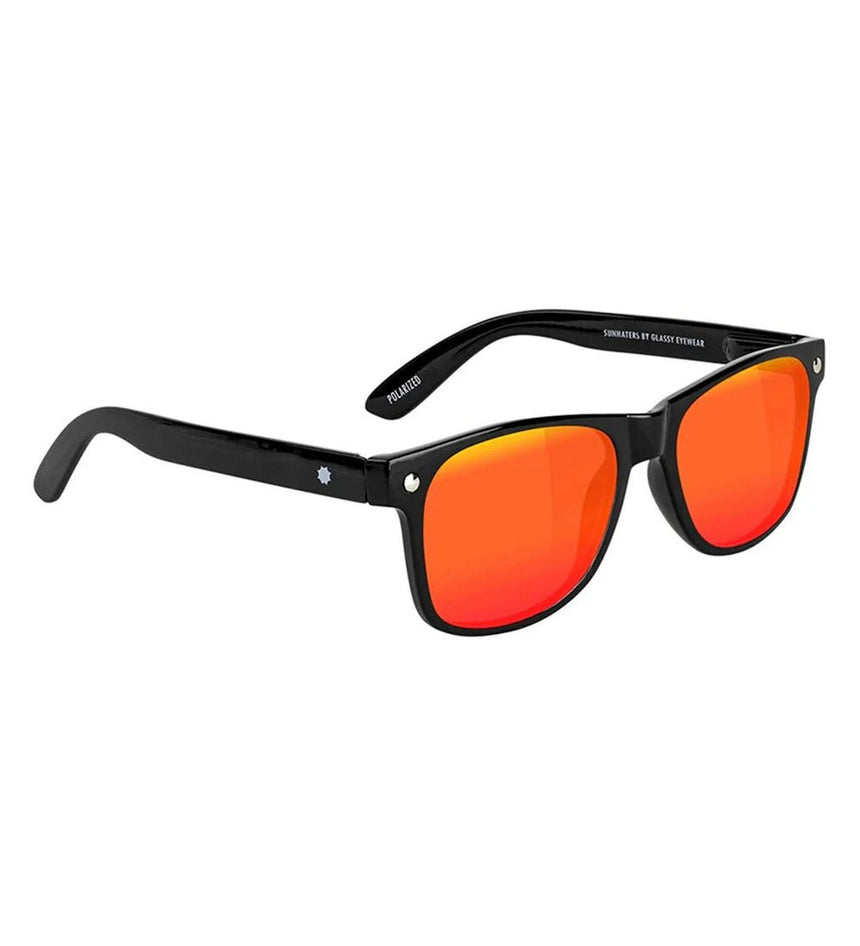 Glassy Leonard Polarized - Black Red Mirror Polarized - Spin Limit Boardshop