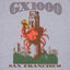 GX1000 Crab Tee - Heather Grey - Spin Limit Boardshop