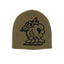 GX1000 Mind Over Matter Skull Beanie - Olive - Spin Limit Boardshop