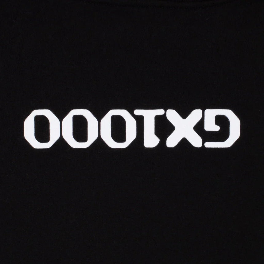 GX1000 OG Logo Upside Down Hoodie - Black - Spin Limit Boardshop