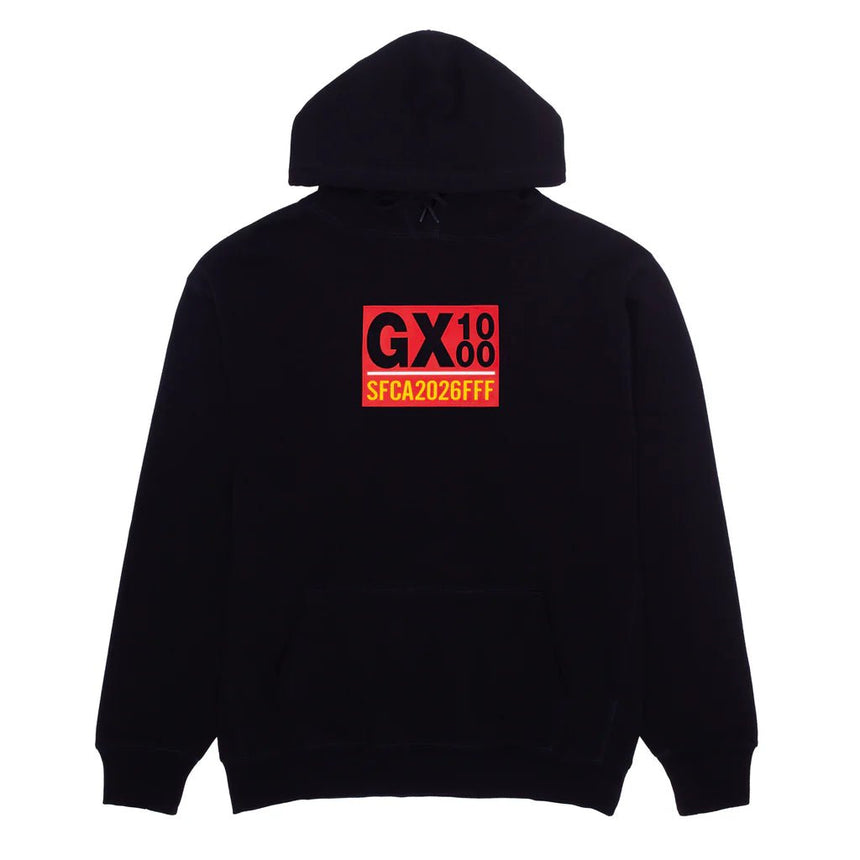 GX1000 SFCA Hoodie - Black - Spin Limit Boardshop