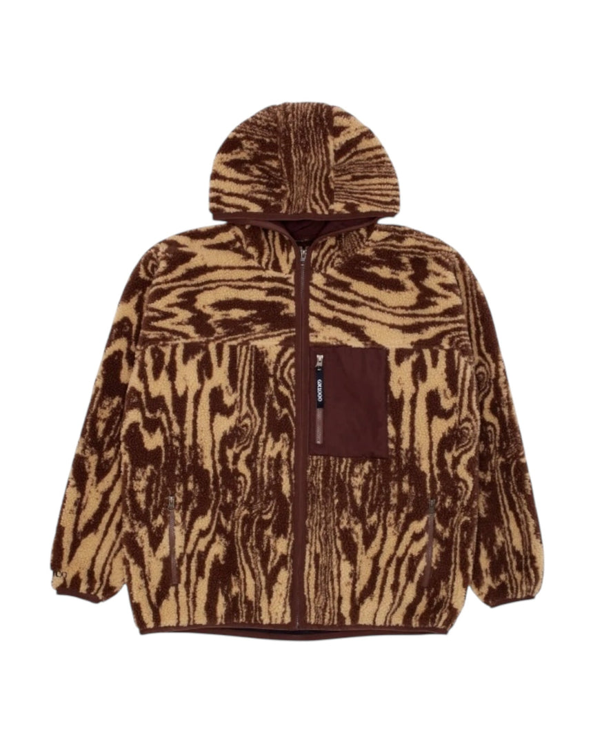 GX1000 Sherpa Jacket - Brown - Spin Limit Boardshop