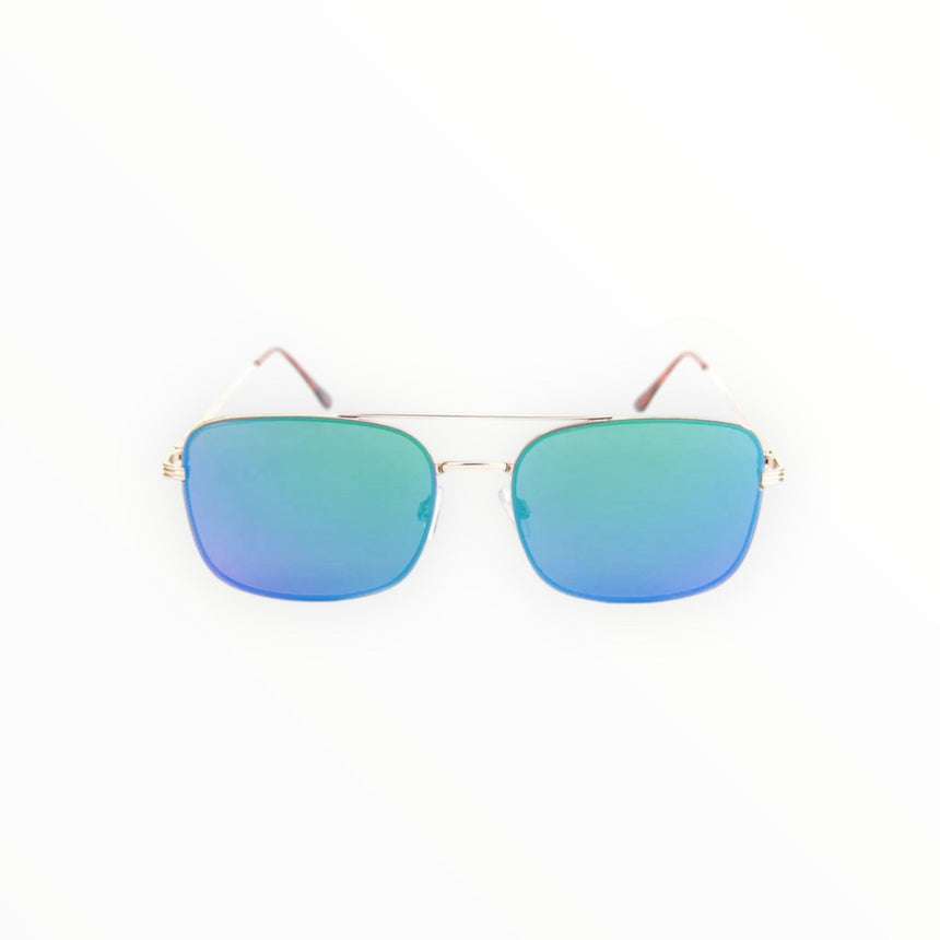 Happy Hour The Beagle Gold Green Mirror - Spin Limit Boardshop