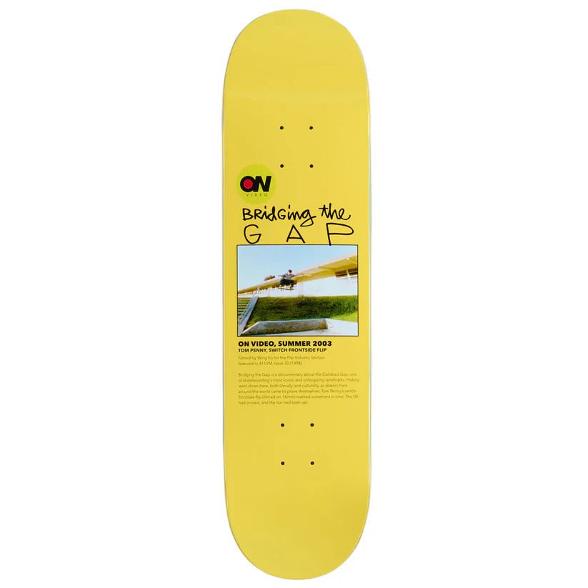 Heritage On Video Bridging The Gap Deck - 8.25 - Spin Limit Boardshop