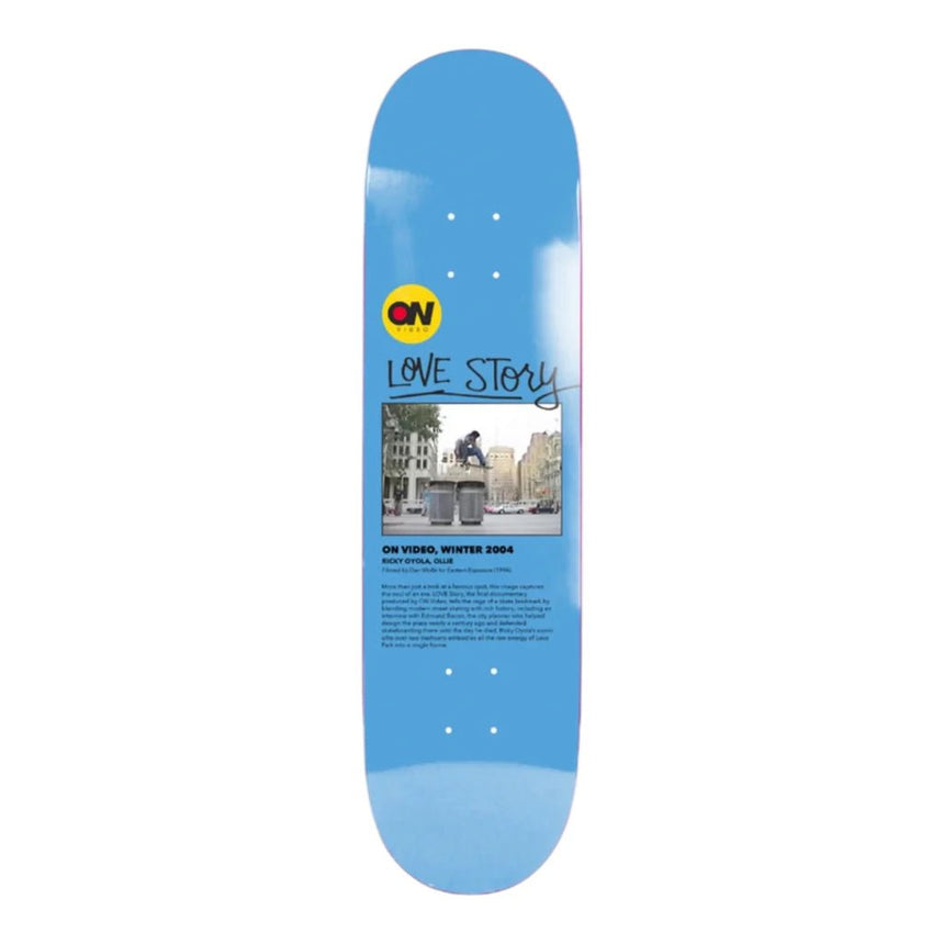 Heritage On Video Love Story Deck - 8.5 - Spin Limit Boardshop