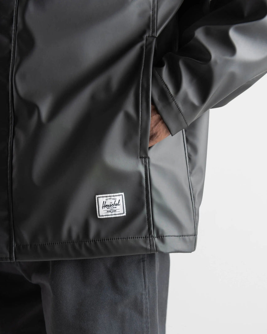 Herschel Classic Rain Jacket - Black - Spin Limit Boardshop