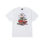 Huf Drive Thru Tee - White - Spin Limit Boardshop