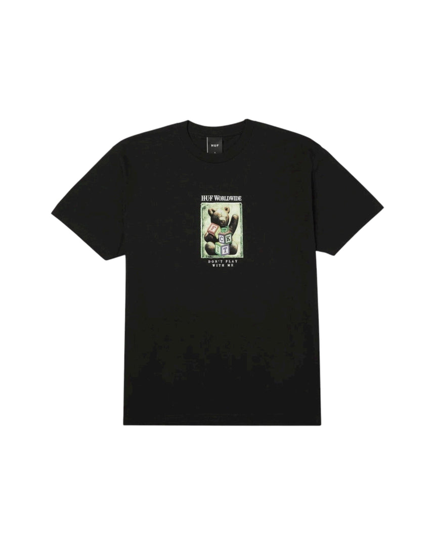 Huf Gift Bear Tee - Black - Spin Limit Boardshop