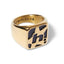 Huf H Star Ring - Gold - Spin Limit Boardshop