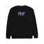 Huf Jack Skellington Crewneck - Black - Spin Limit Boardshop