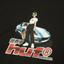 Huf Midnight Tee - Black - Spin Limit Boardshop