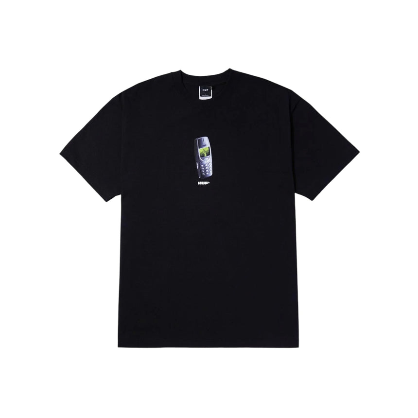 Huf Missed Call Tee - Black - Spin Limit Boardshop