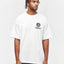 Huf Rim & Wheel Inc Tee - White - Spin Limit Boardshop