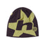 Huf Star Skull Beanie - Raisin - Spin Limit Boardshop