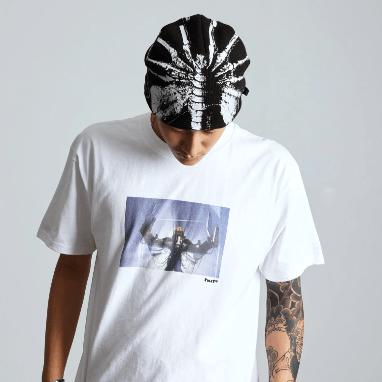 Huf x Alien Facehugger Skull Beanie - Black - Spin Limit Boardshop
