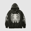 Huf x Alien Facehugger Zip Hoodie - Vintage Black - Spin Limit Boardshop
