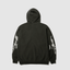 Huf x Alien Facehugger Zip Hoodie - Vintage Black - Spin Limit Boardshop