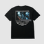 Huf x Alien Scream Tee - Black - Spin Limit Boardshop