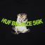 Huf X Bronze 56K Hang In There Tee - Black - Spin Limit Boardshop