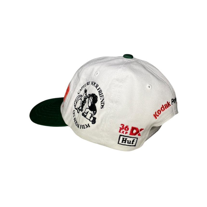 Huf x Kodak Snapback - White - Spin Limit Boardshop