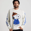 Huf x Snoopy Puffer Sweater - Bleach - Spin Limit Boardshop