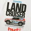 Huf x Toyota Land Cruiser Rally Tee - White - Spin Limit Boardshop