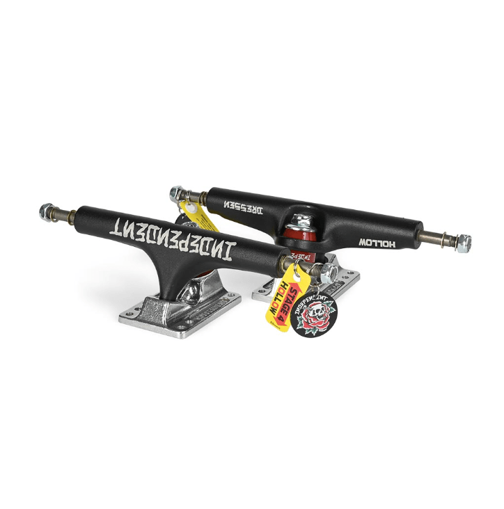 Independent Trucks Stage 4 Hollow Pro - Black - Spin Limit Boardshop