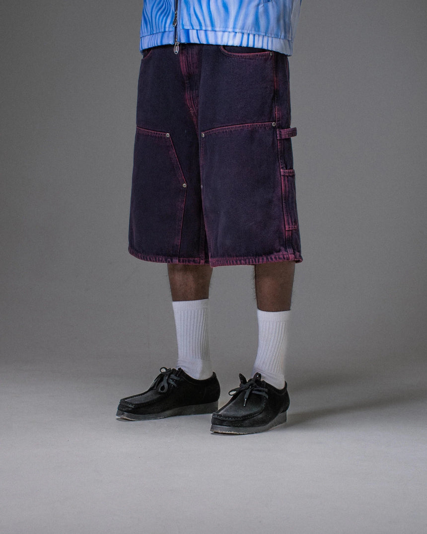 Jacker Baggy Carpenter Short Classic - Purple - Spin Limit Boardshop