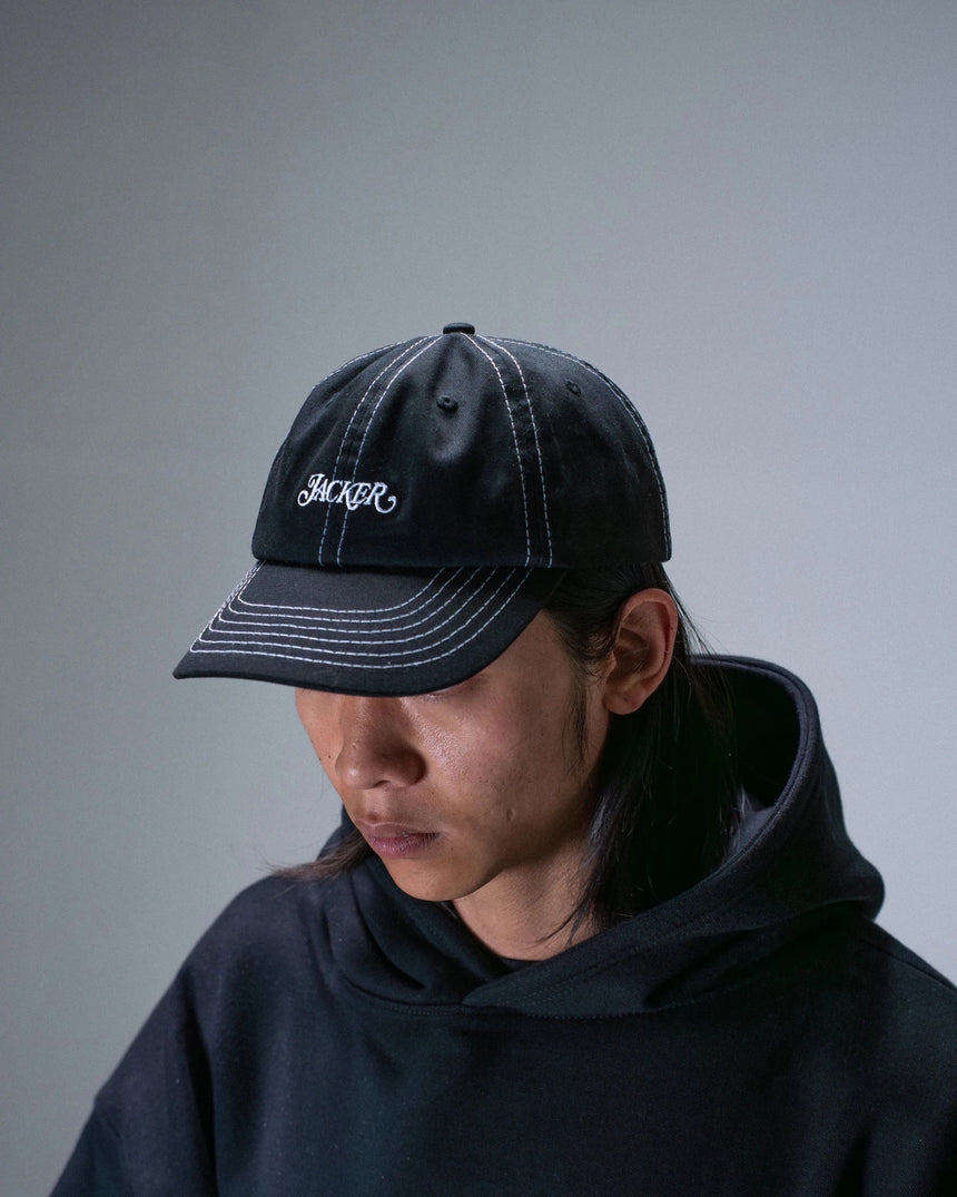 Jacker Cap Classic - Black - Spin Limit Boardshop