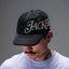 Jacker Cap Logo Side - Black - Spin Limit Boardshop