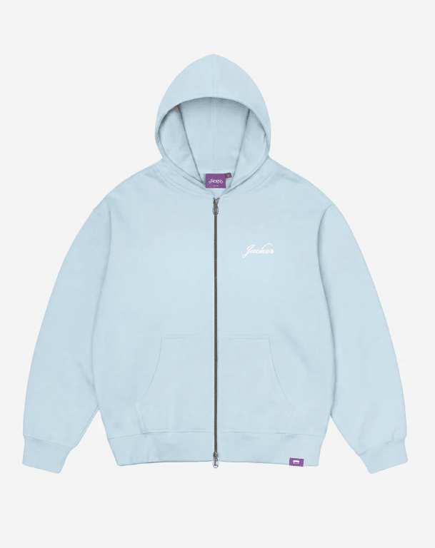 Jacker D.Birds Cooper Zip Hood - Blue - Spin Limit Boardshop