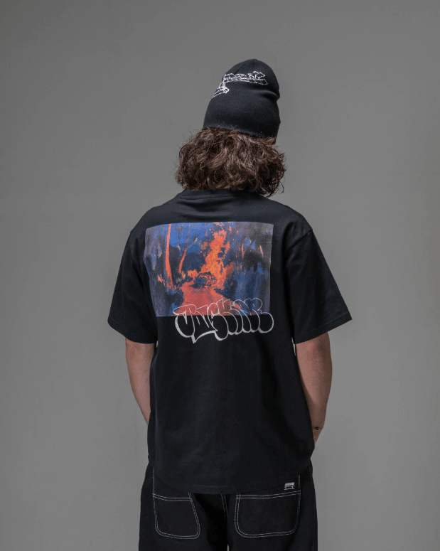 Jacker Last Night Tee - Black - Spin Limit Boardshop