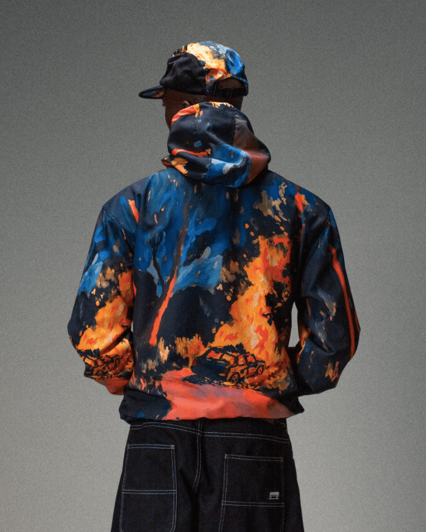 Jacker Last Night Wind Jacket - AOP - Spin Limit Boardshop