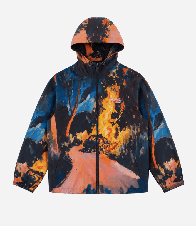 Jacker Last Night Wind Jacket - AOP - Spin Limit Boardshop