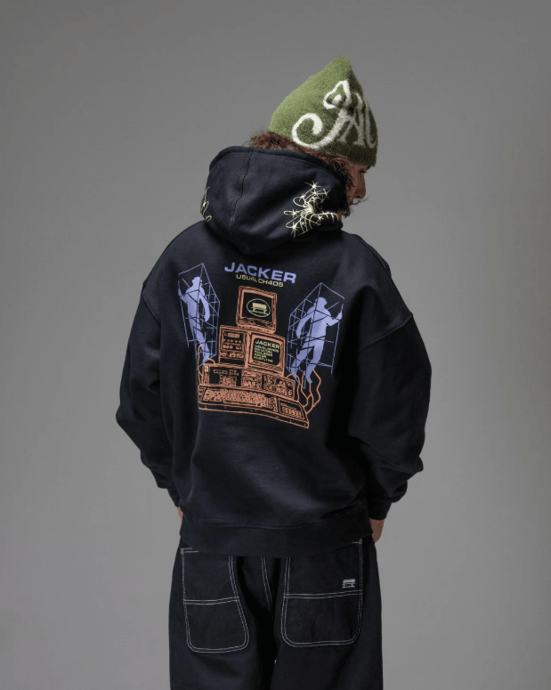 Jacker MK-Ultra Hood - Black - Spin Limit Boardshop