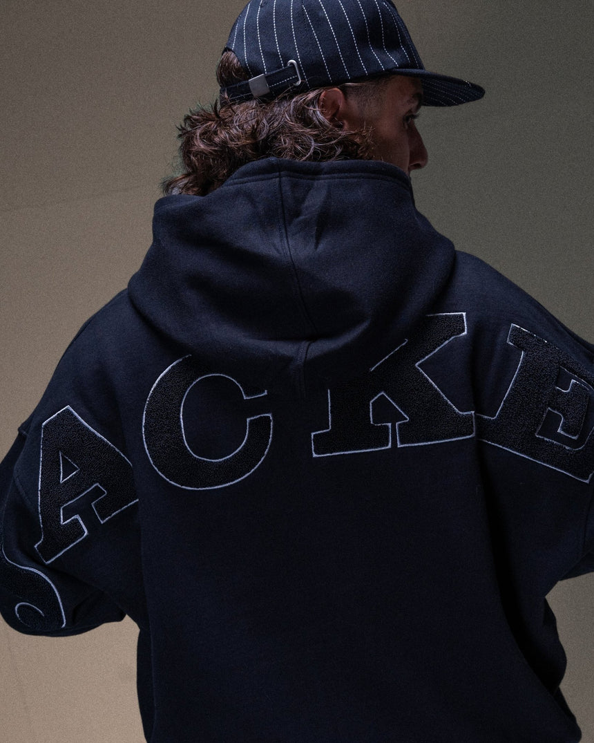Jacker Notorious Zip Hoodie - Black - Spin Limit Boardshop