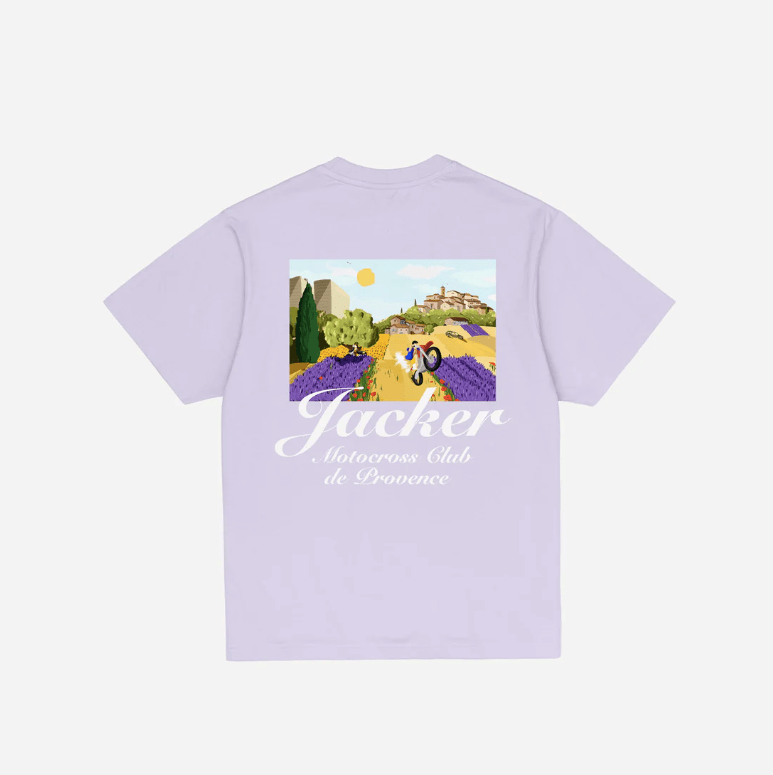 Jacker Provence Tee - Purple - Spin Limit Boardshop