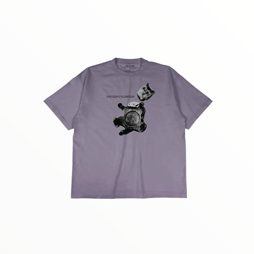 Jacuzzi Broken Garment Dye Prm Tee - Purple Storm - Spin Limit Boardshop