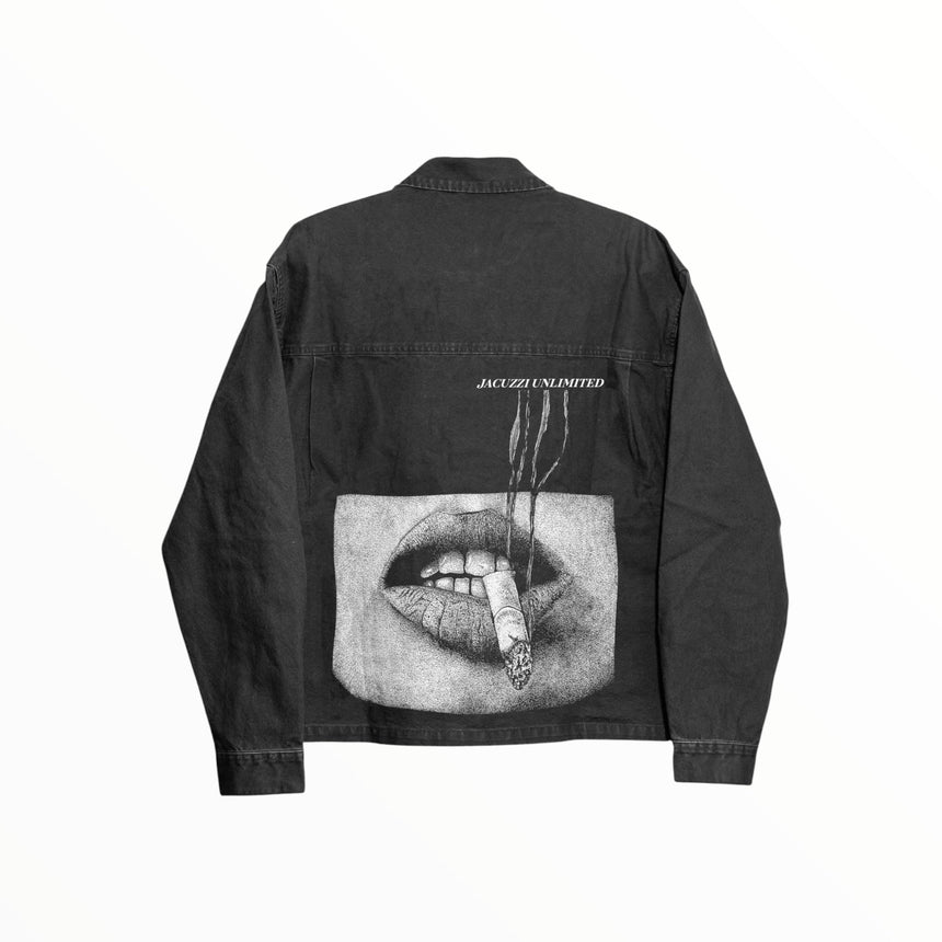 Jacuzzi I Love You Jacket - Black - Spin Limit Boardshop